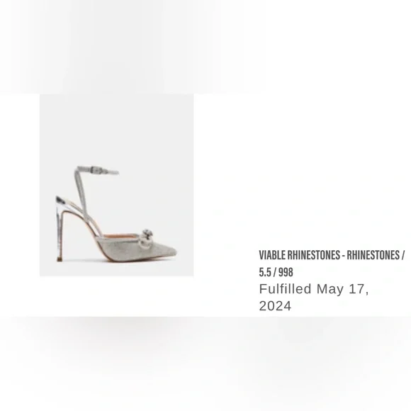 Steve Madden Viable rhinestone pumps - Picture 4 of 4